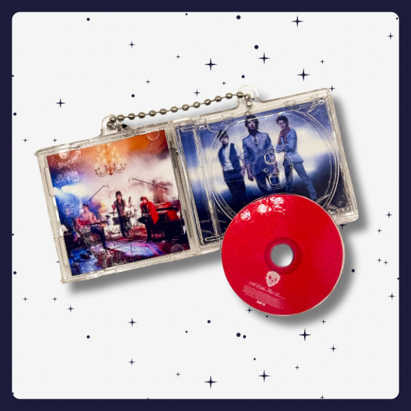 Jonas Brothers Tap to Play Keychain (All Albums) 🎶