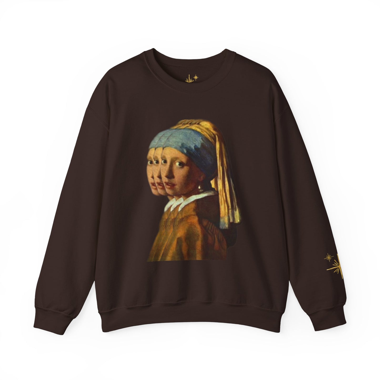 Girl with the Glitch - Vintage Art Sweatshirt