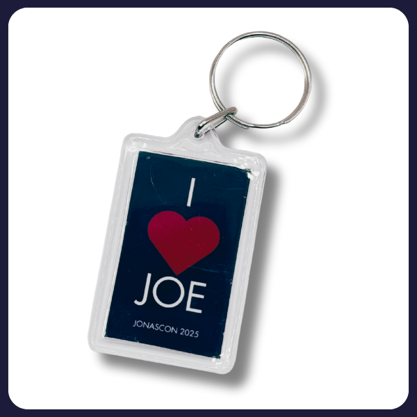 I ❤️ Joe JonasCon 2025 Keychain (plain)
