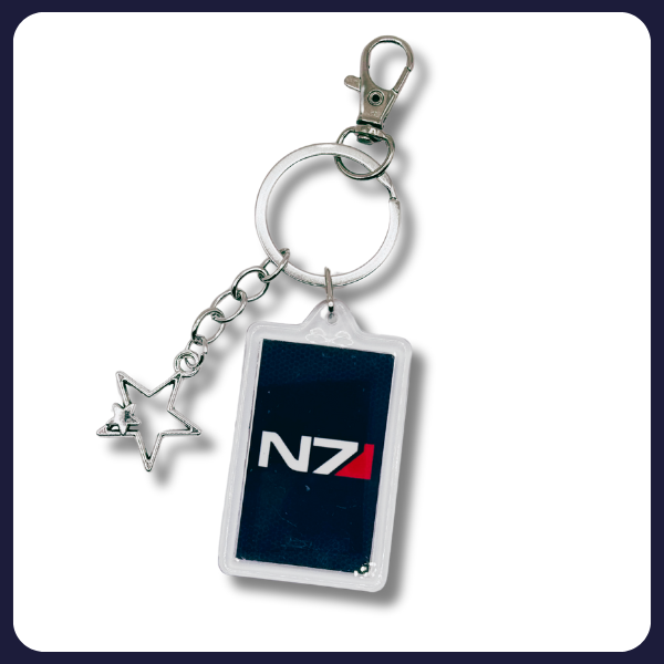N7 Logo Keychain