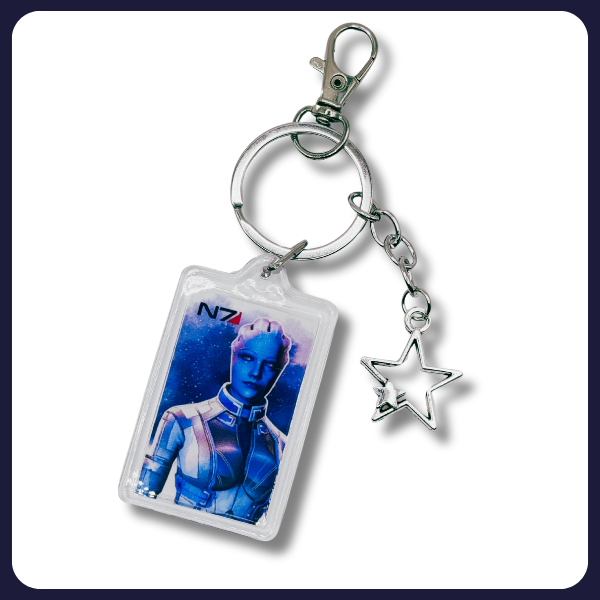 Liara Keychain – Mass Effect (plain)