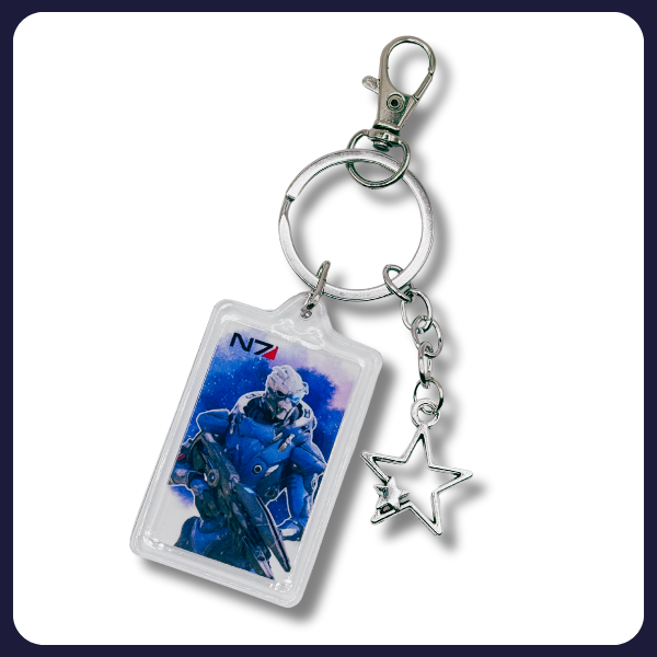 Garrus Keychain – Mass Effect (plain)