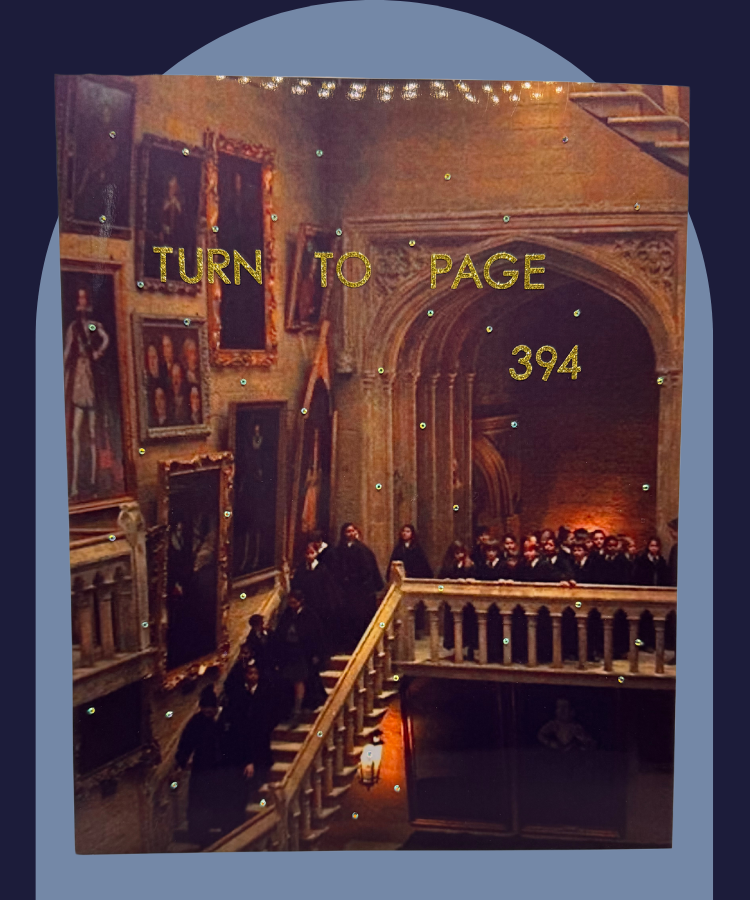 Harry Potter - "Turn to Page 394" Print
