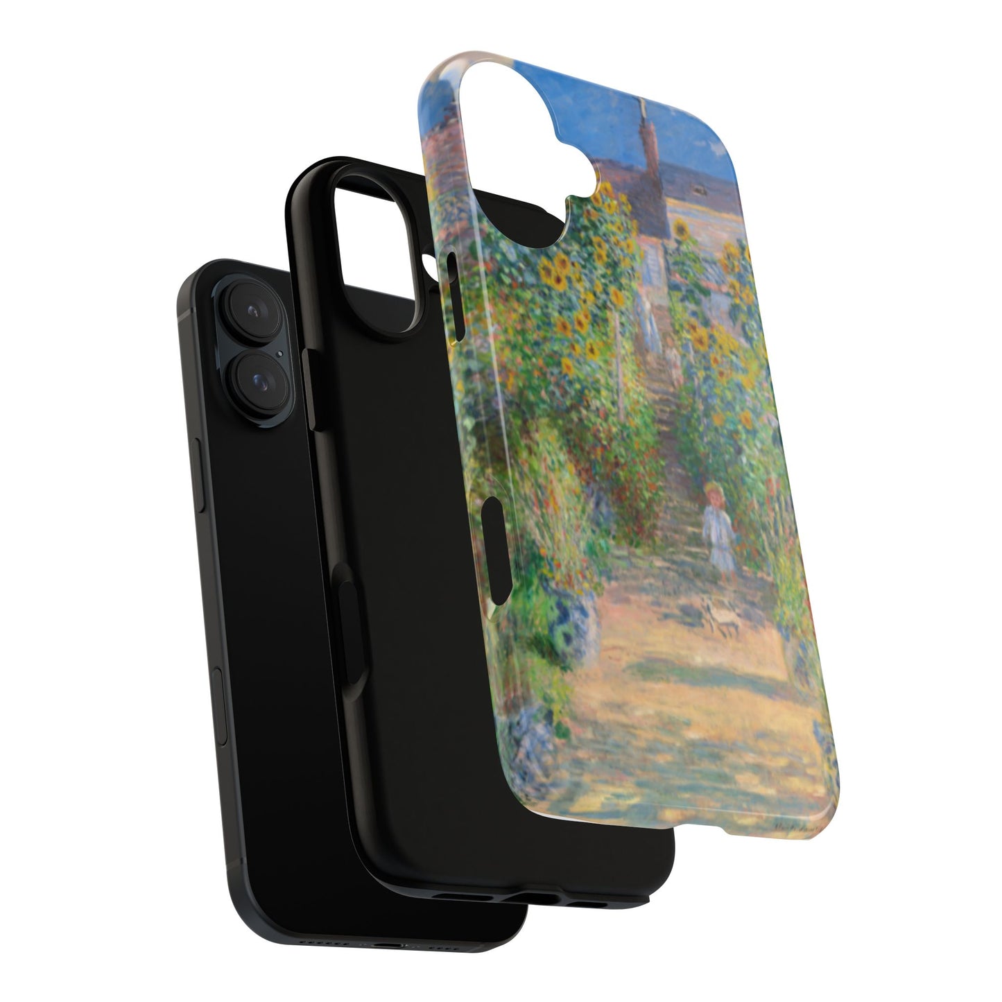 Claude Monet’s "The Artist’s Garden at Vétheuil" Phone Case