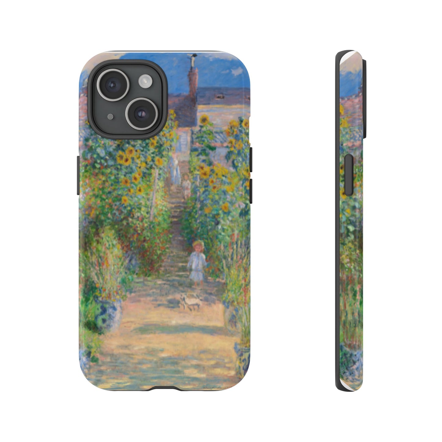 Claude Monet’s "The Artist’s Garden at Vétheuil" Phone Case