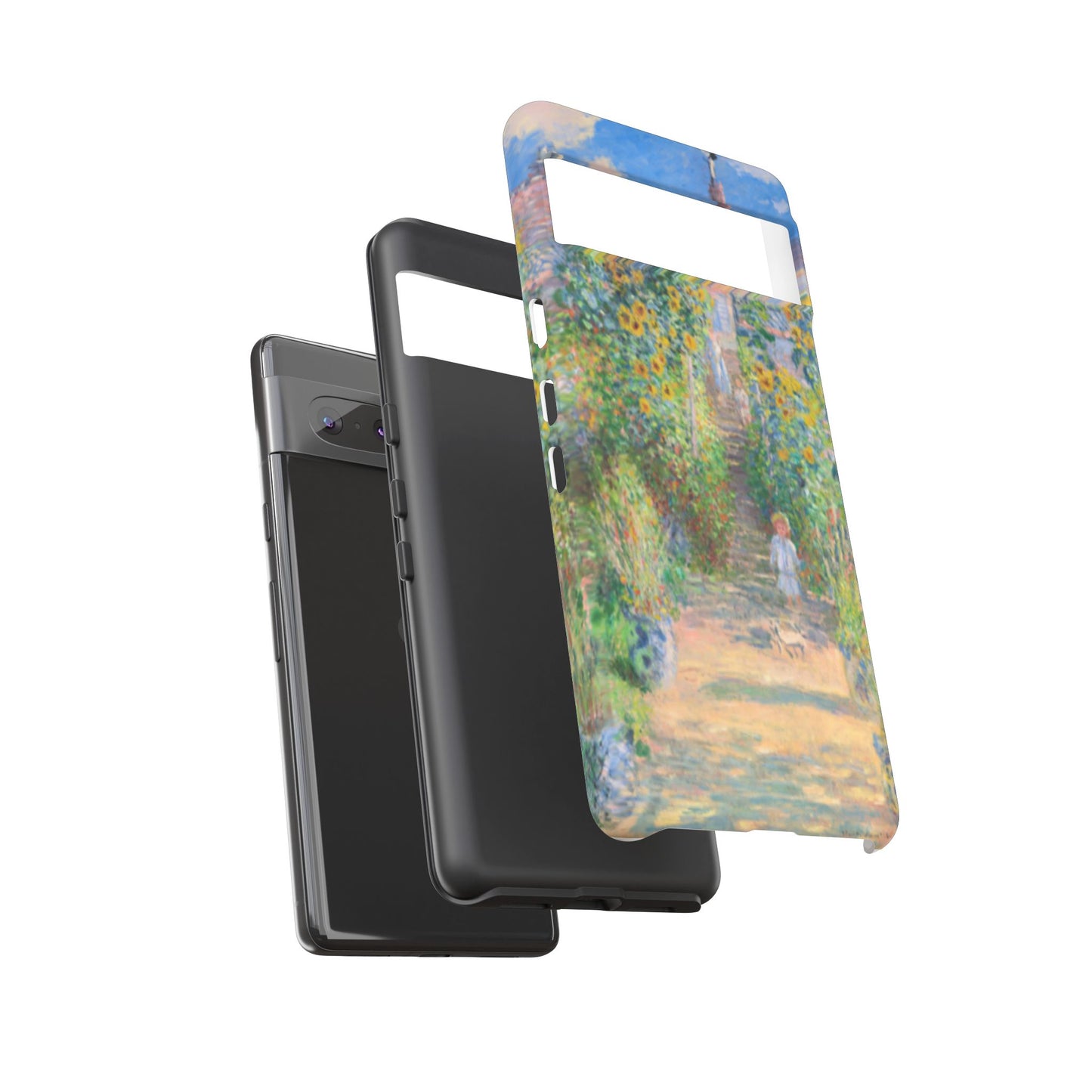 Claude Monet’s "The Artist’s Garden at Vétheuil" Phone Case