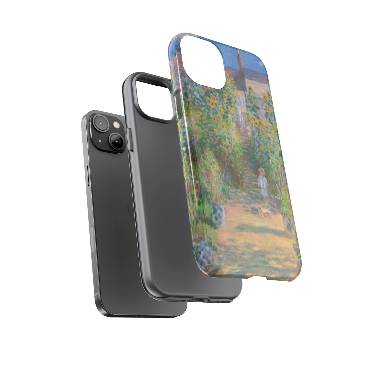 Claude Monet’s "The Artist’s Garden at Vétheuil" Phone Case