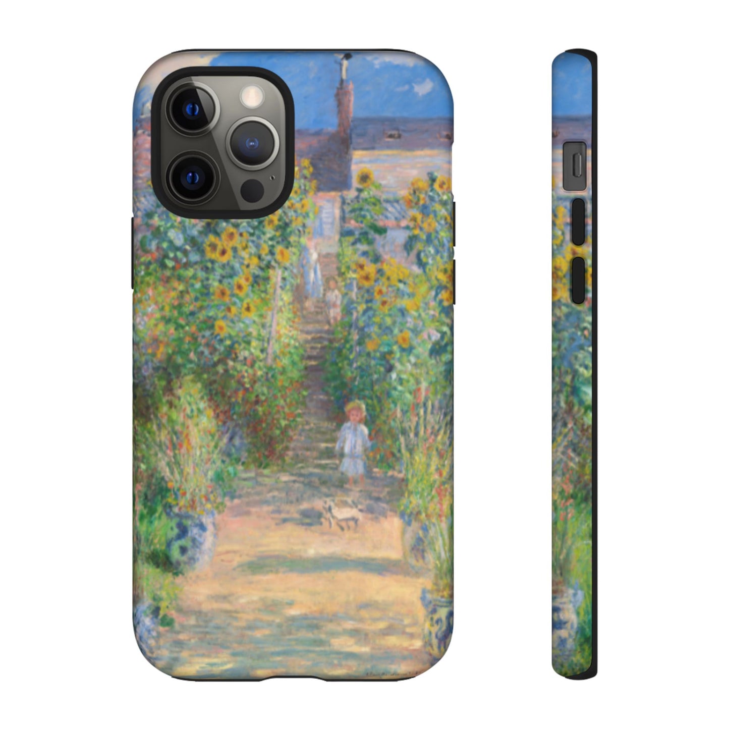 Claude Monet’s "The Artist’s Garden at Vétheuil" Phone Case