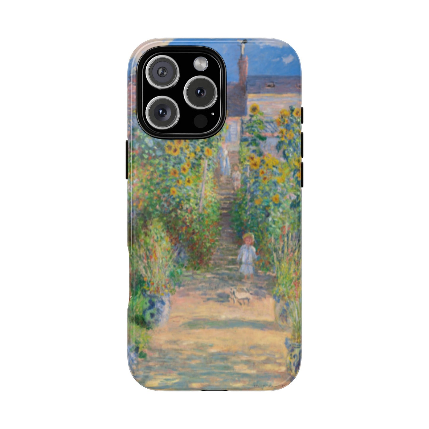 Claude Monet’s "The Artist’s Garden at Vétheuil" Phone Case