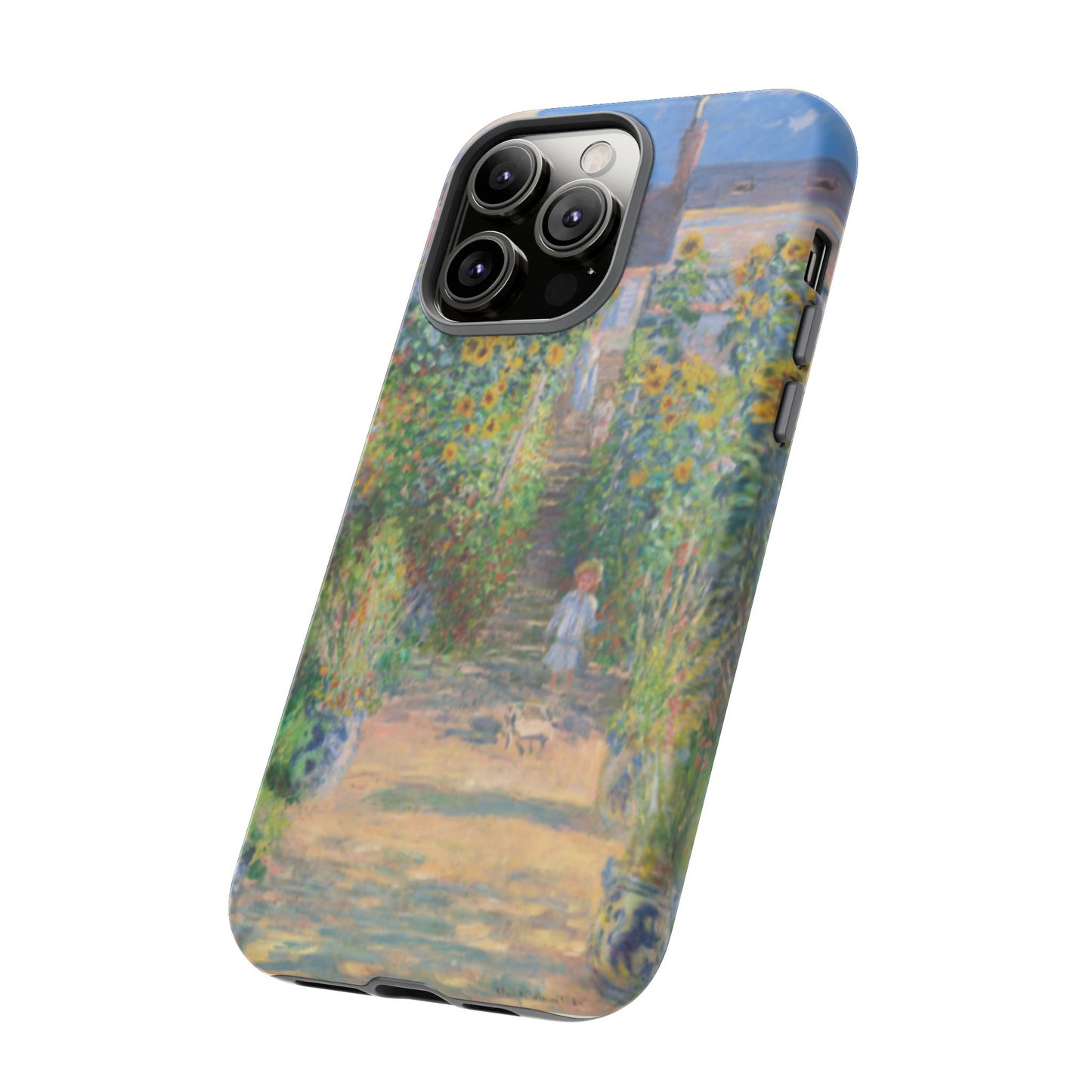 Claude Monet’s "The Artist’s Garden at Vétheuil" Phone Case