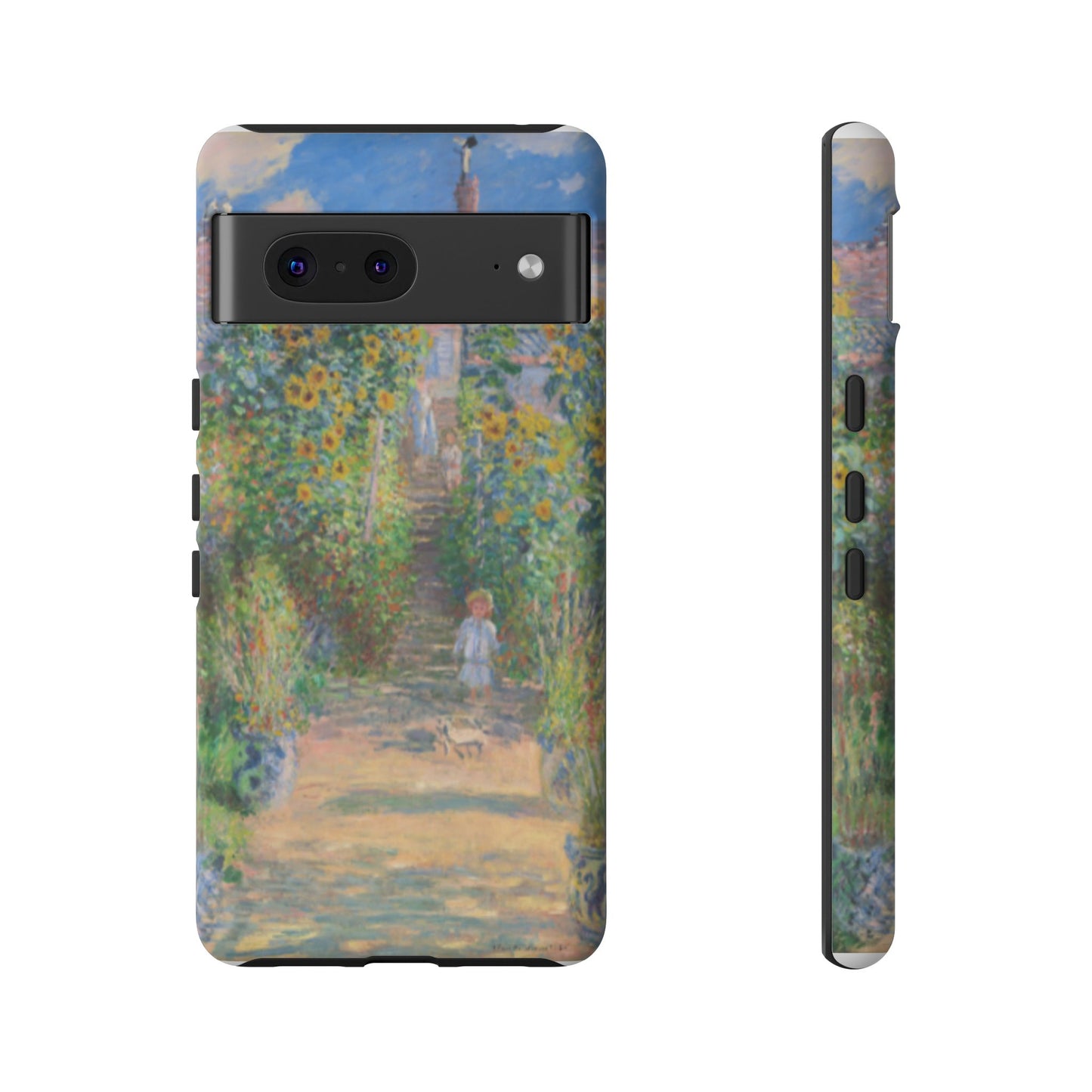 Claude Monet’s "The Artist’s Garden at Vétheuil" Phone Case