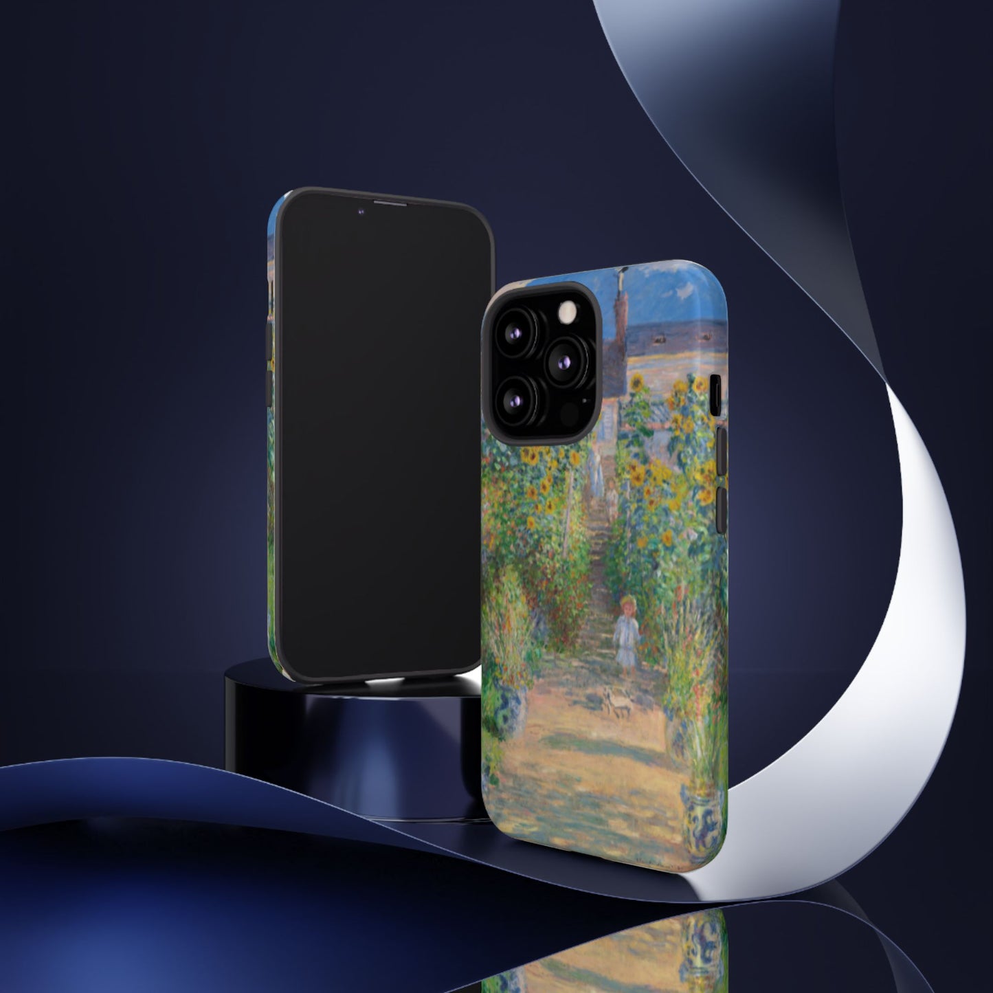 Claude Monet’s "The Artist’s Garden at Vétheuil" Phone Case