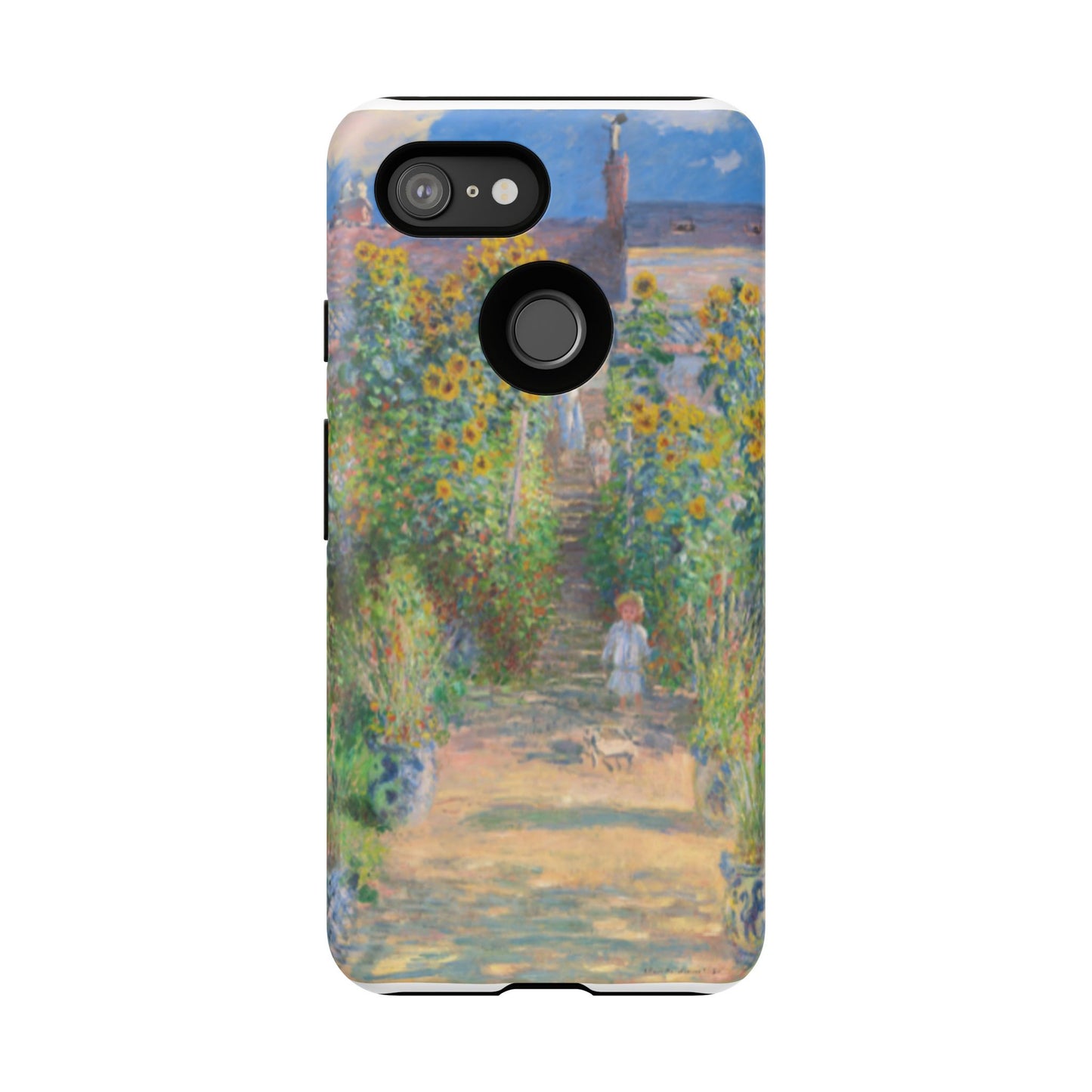 Claude Monet’s "The Artist’s Garden at Vétheuil" Phone Case