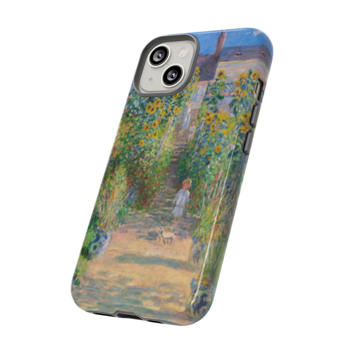 Claude Monet’s "The Artist’s Garden at Vétheuil" Phone Case