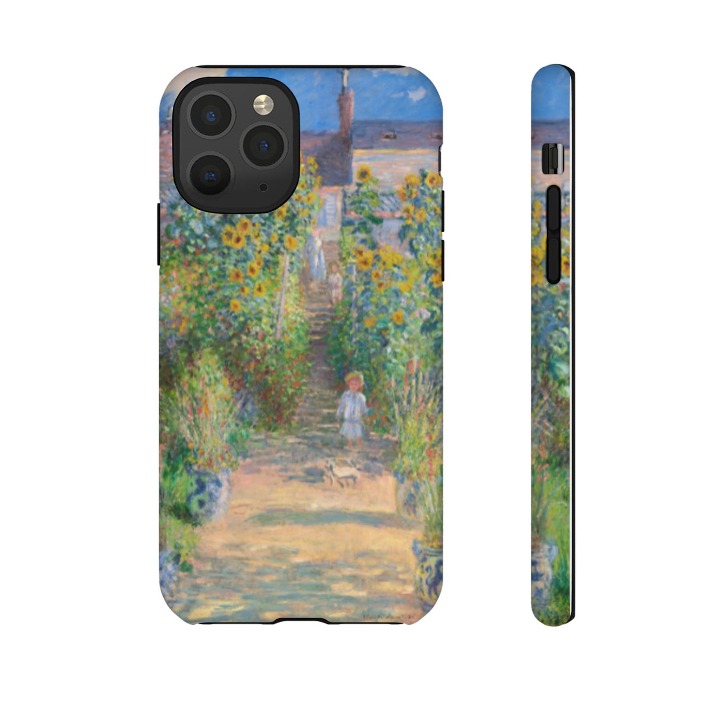 Claude Monet’s "The Artist’s Garden at Vétheuil" Phone Case