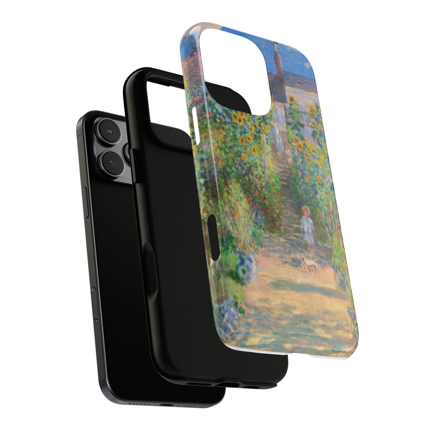 Claude Monet’s "The Artist’s Garden at Vétheuil" Phone Case