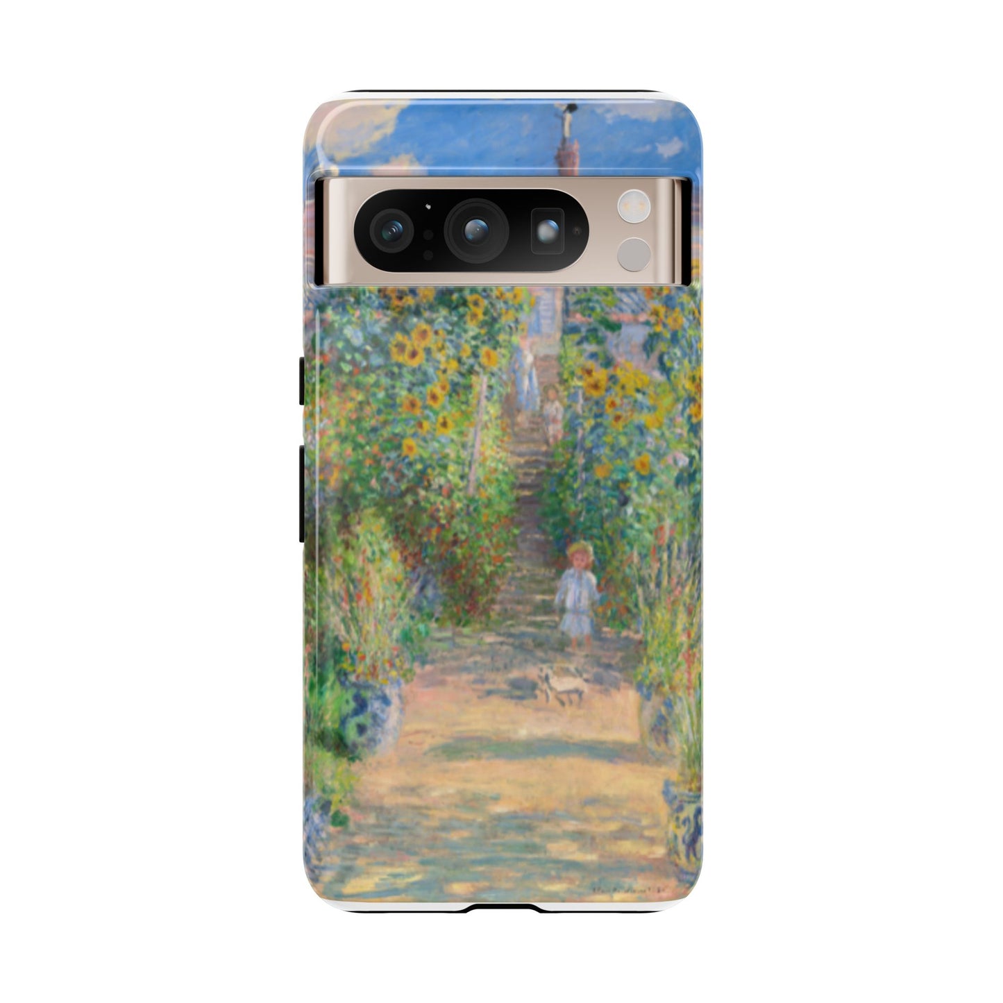 Claude Monet’s "The Artist’s Garden at Vétheuil" Phone Case