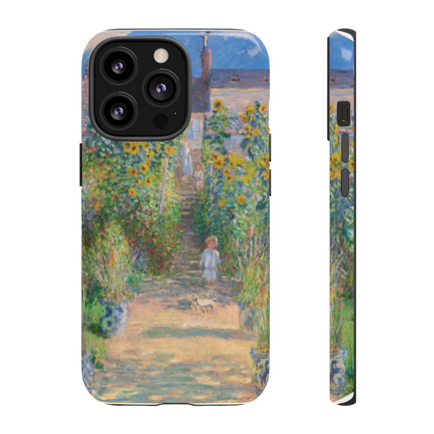 Claude Monet’s "The Artist’s Garden at Vétheuil" Phone Case