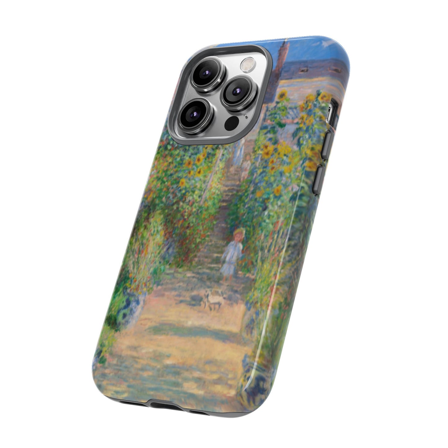 Claude Monet’s "The Artist’s Garden at Vétheuil" Phone Case