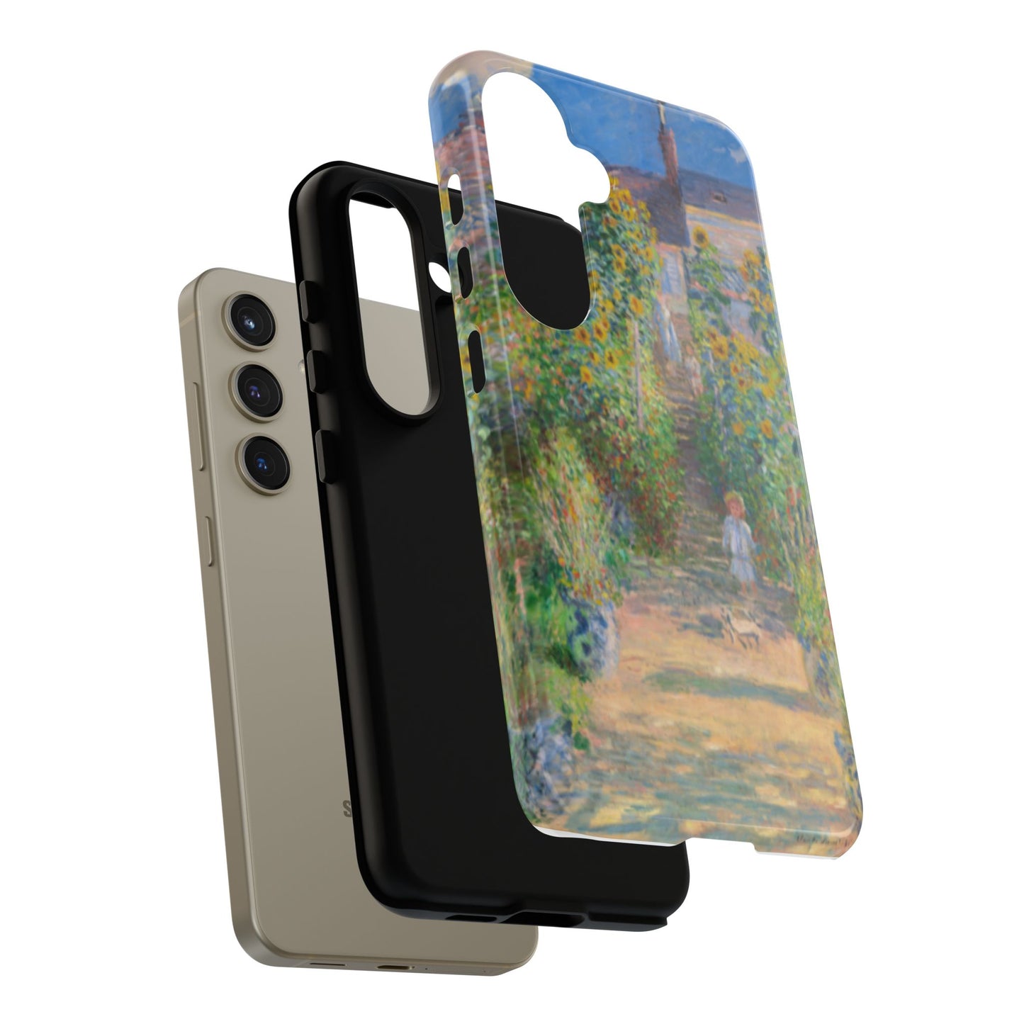 Claude Monet’s "The Artist’s Garden at Vétheuil" Phone Case