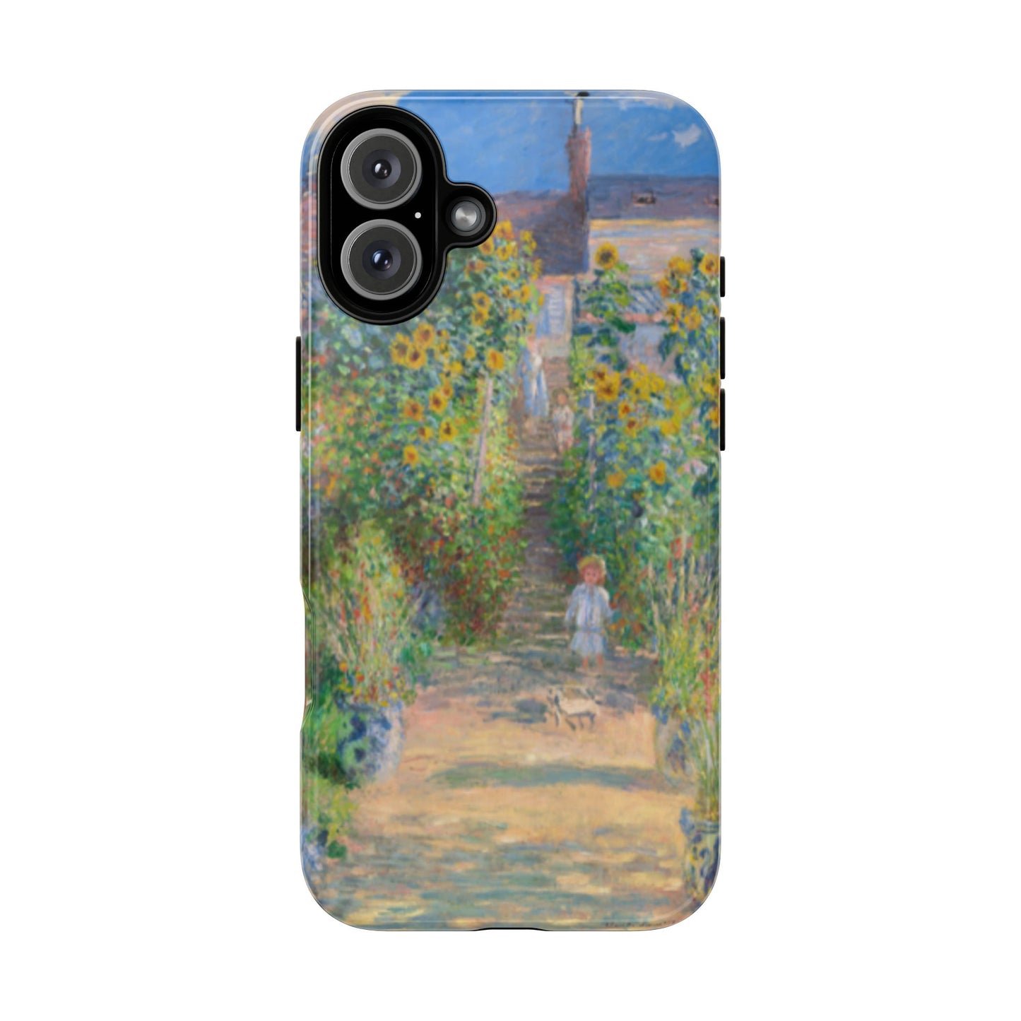 Claude Monet’s "The Artist’s Garden at Vétheuil" Phone Case