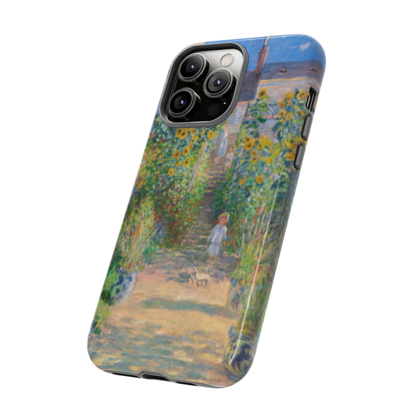 Claude Monet’s "The Artist’s Garden at Vétheuil" Phone Case