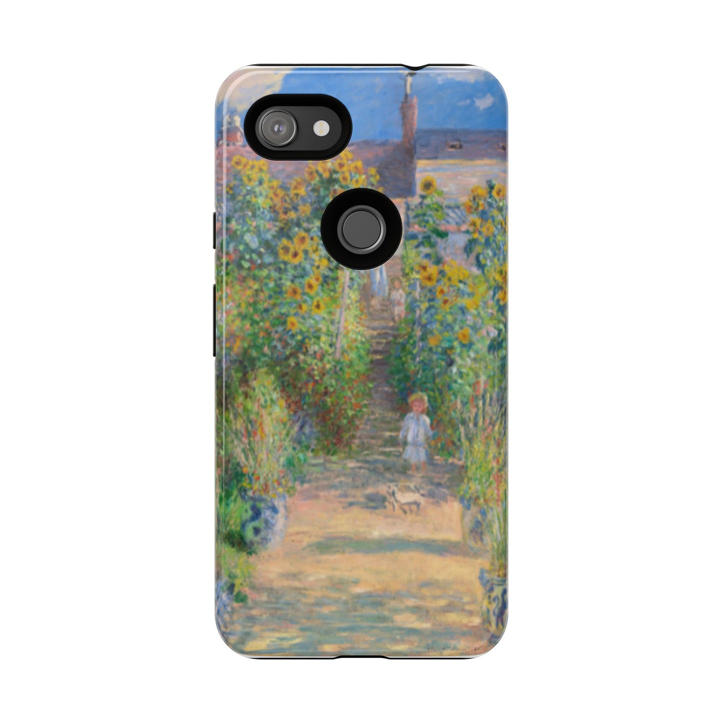 Claude Monet’s "The Artist’s Garden at Vétheuil" Phone Case