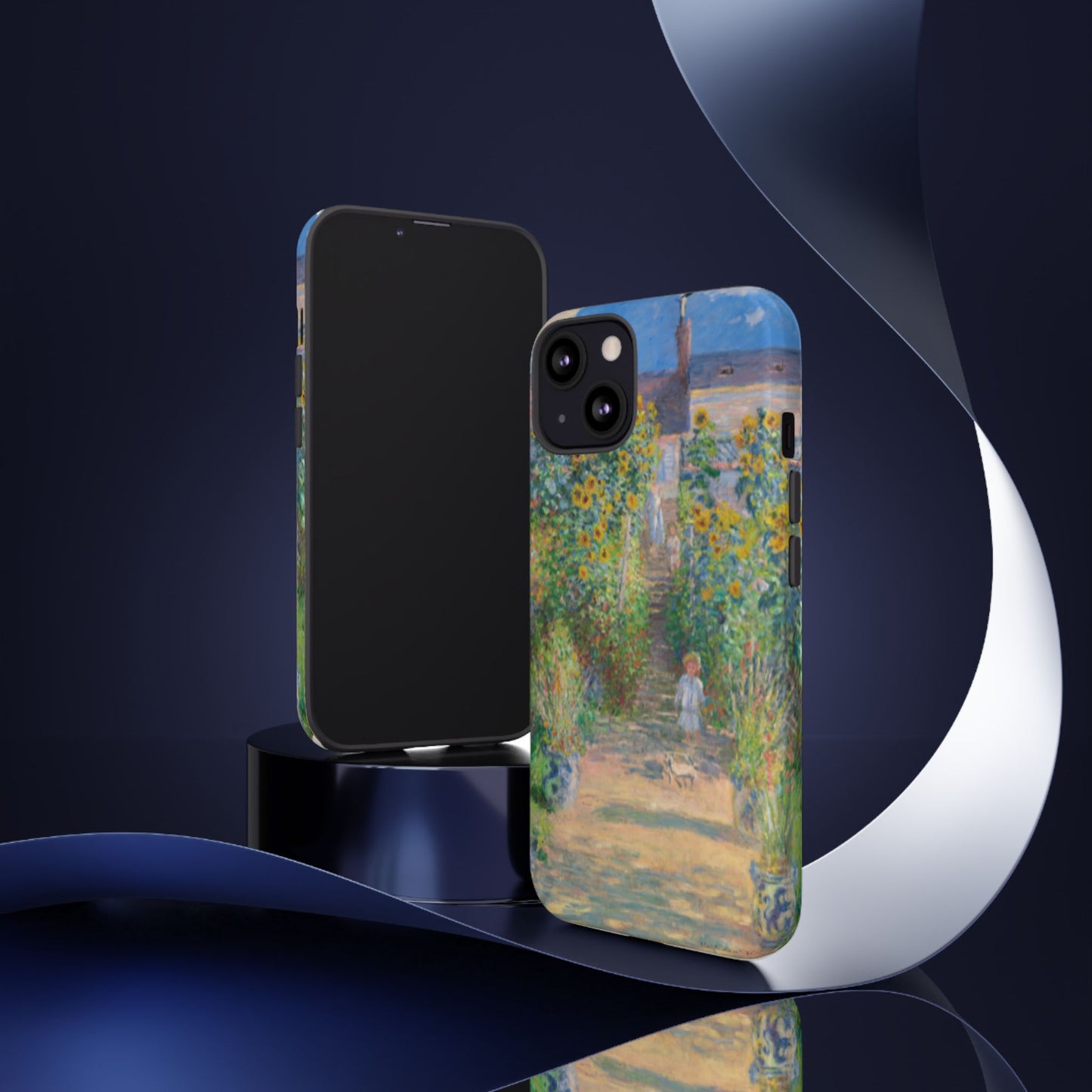 Claude Monet’s "The Artist’s Garden at Vétheuil" Phone Case