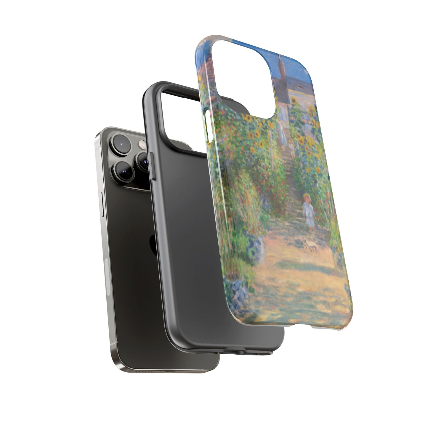 Claude Monet’s "The Artist’s Garden at Vétheuil" Phone Case