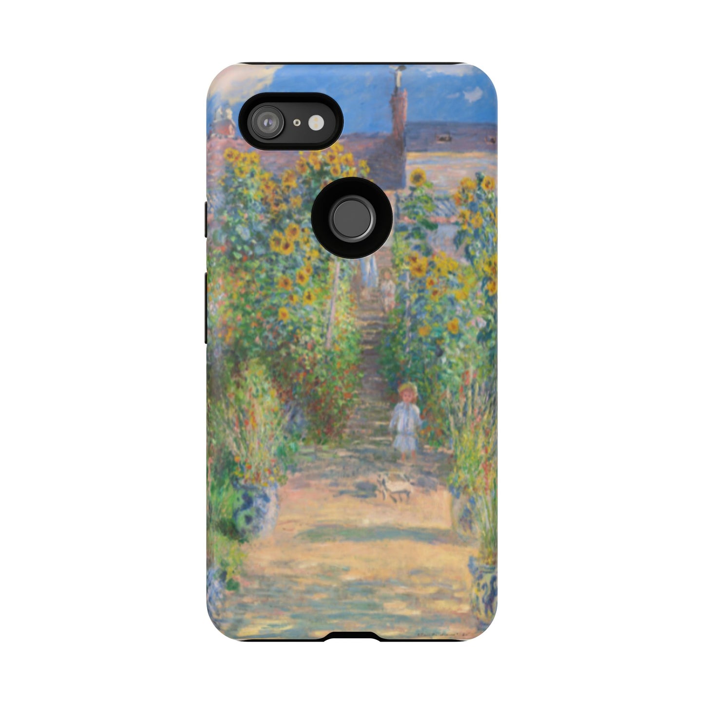 Claude Monet’s "The Artist’s Garden at Vétheuil" Phone Case