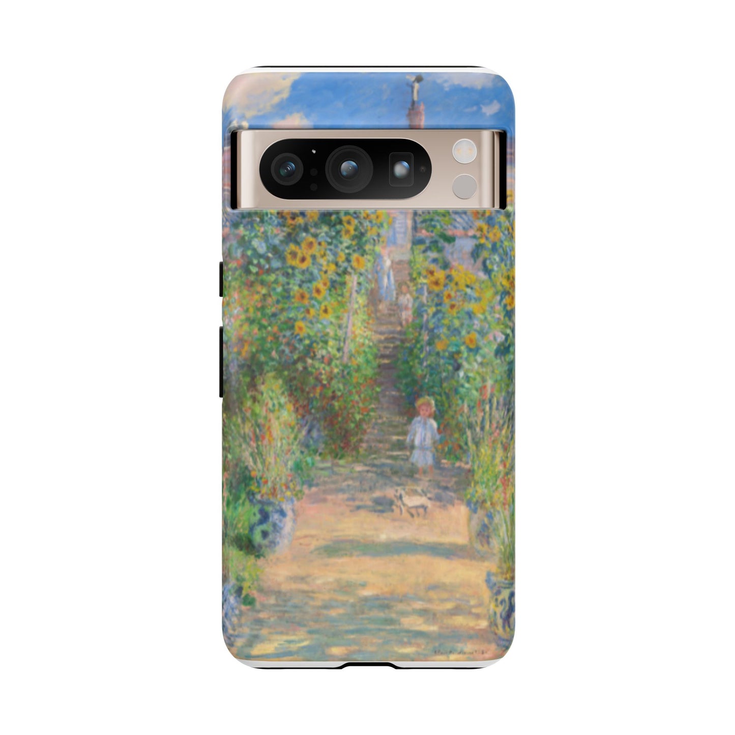 Claude Monet’s "The Artist’s Garden at Vétheuil" Phone Case