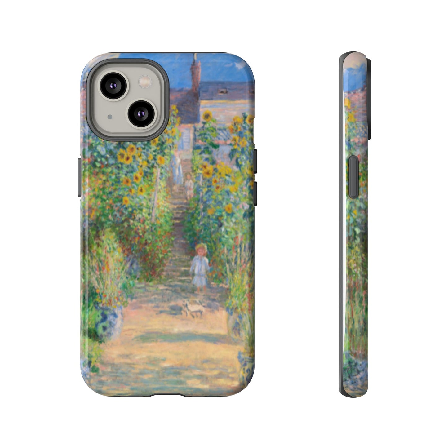 Claude Monet’s "The Artist’s Garden at Vétheuil" Phone Case