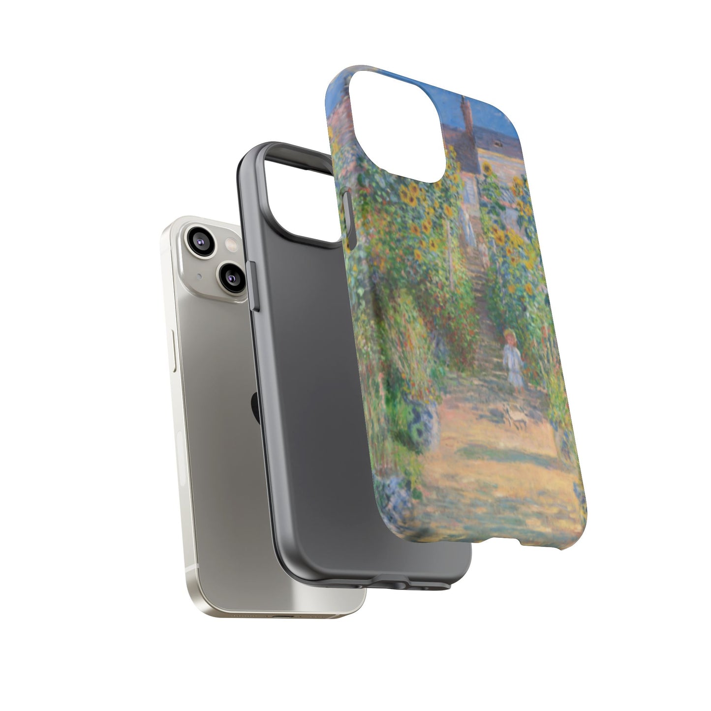 Claude Monet’s "The Artist’s Garden at Vétheuil" Phone Case