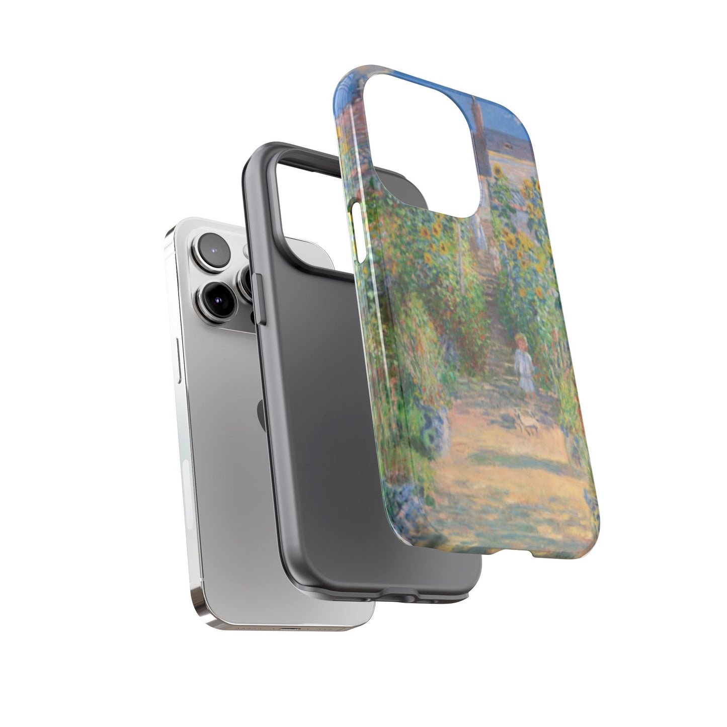 Claude Monet’s "The Artist’s Garden at Vétheuil" Phone Case