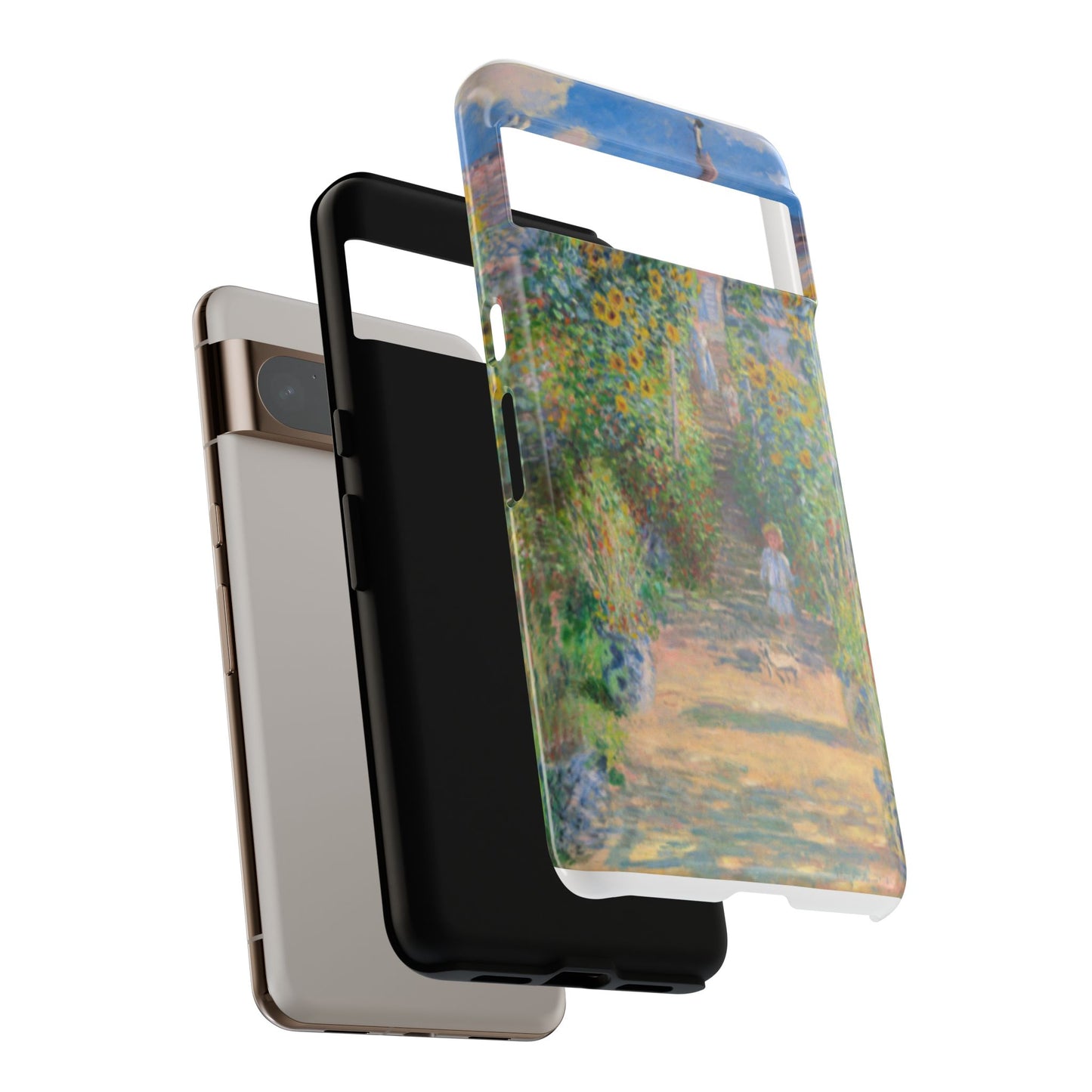 Claude Monet’s "The Artist’s Garden at Vétheuil" Phone Case