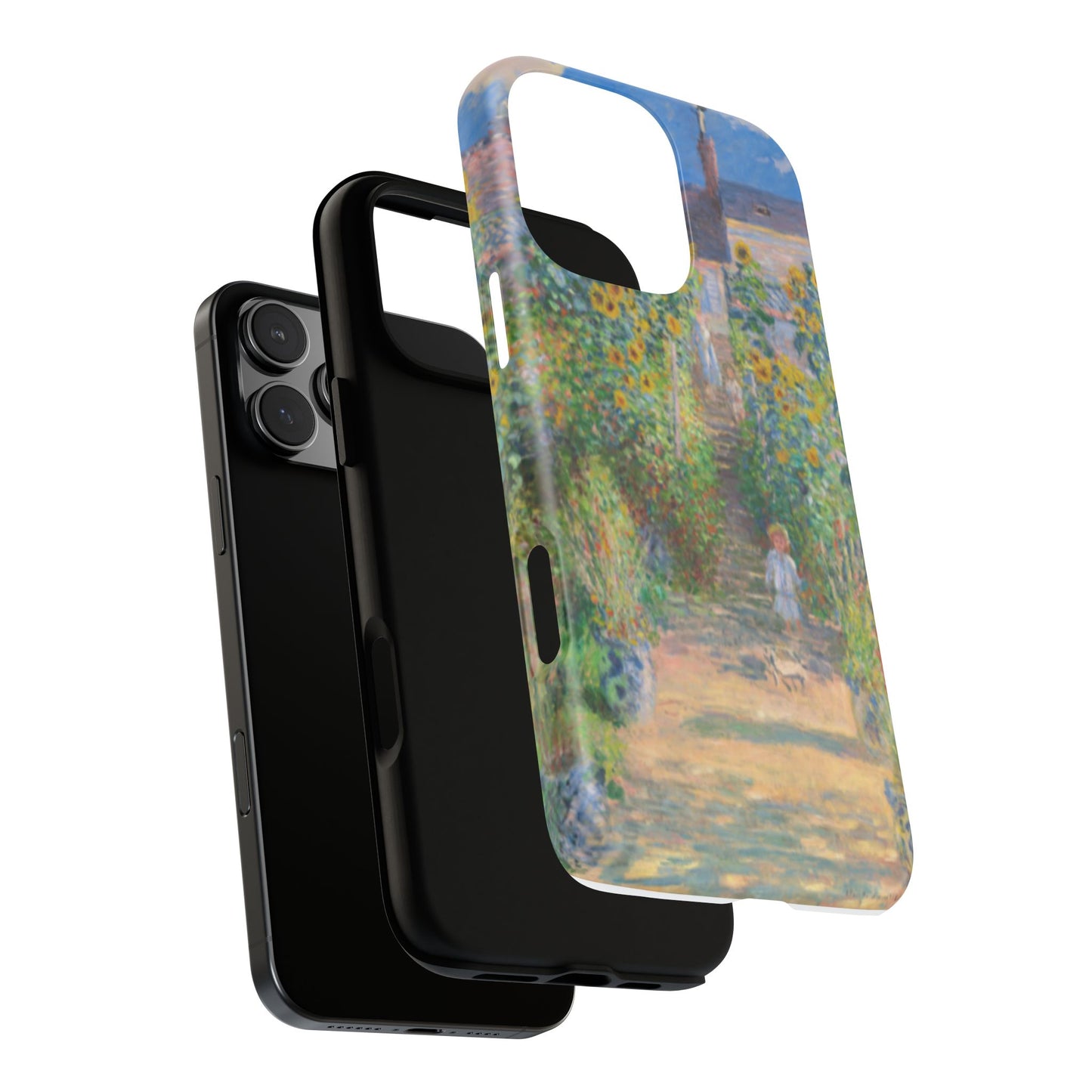 Claude Monet’s "The Artist’s Garden at Vétheuil" Phone Case