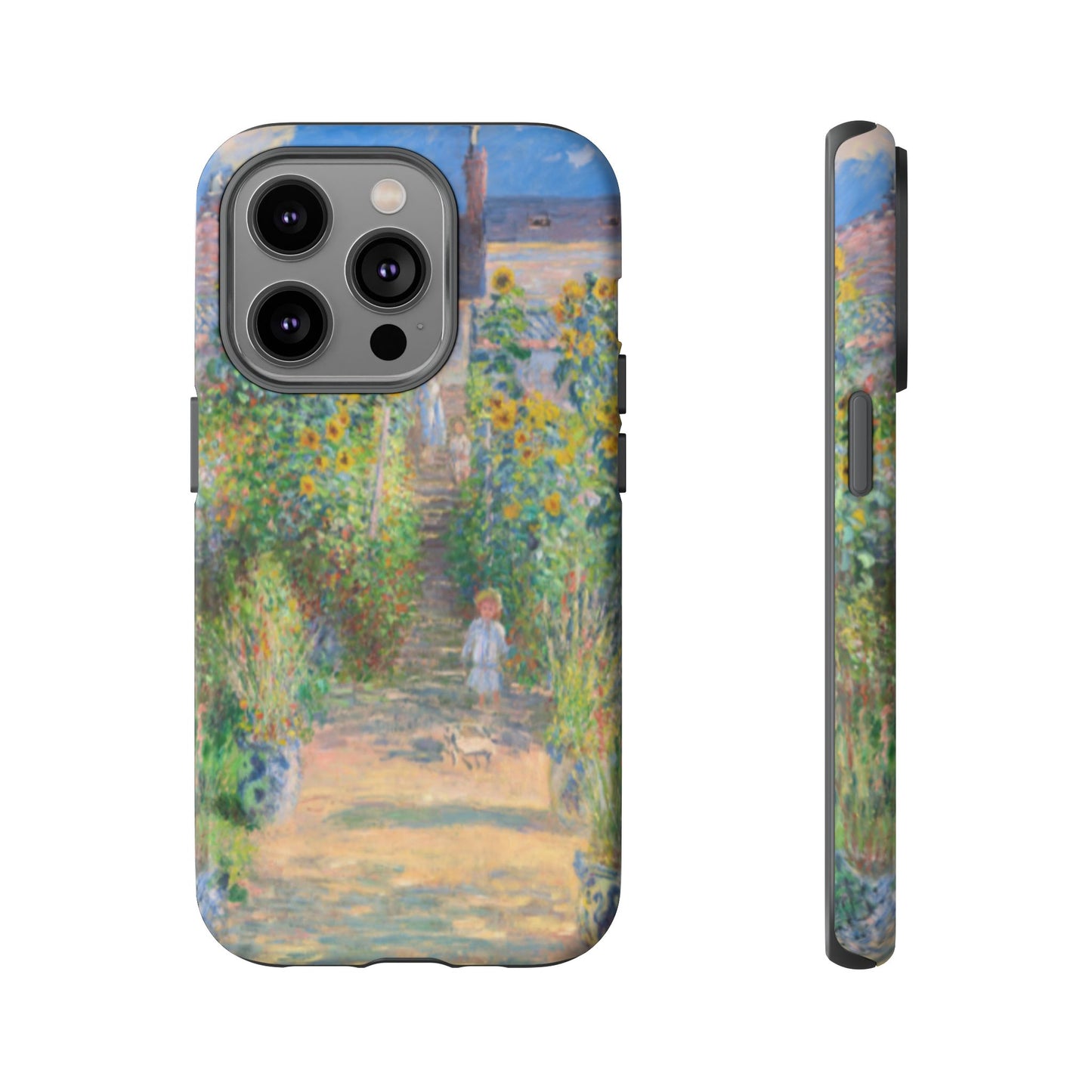 Claude Monet’s "The Artist’s Garden at Vétheuil" Phone Case