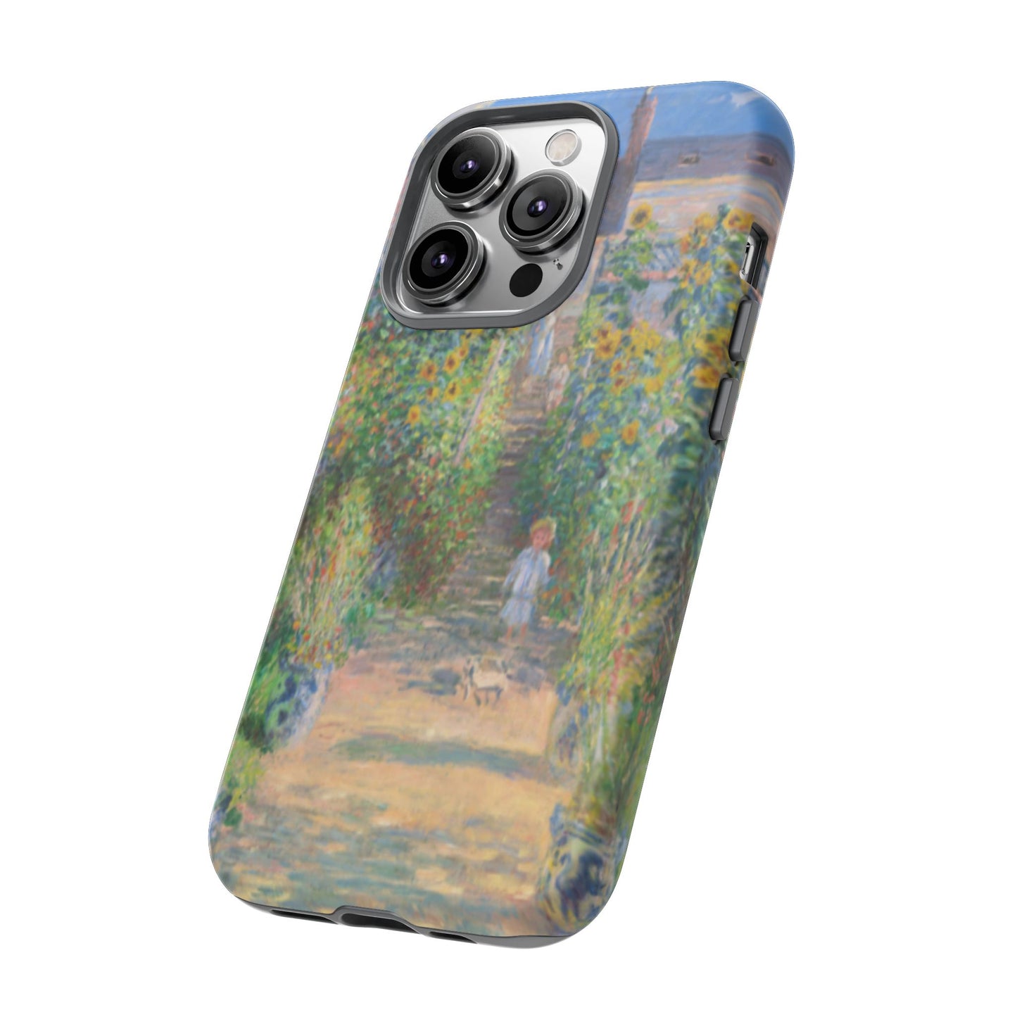 Claude Monet’s "The Artist’s Garden at Vétheuil" Phone Case