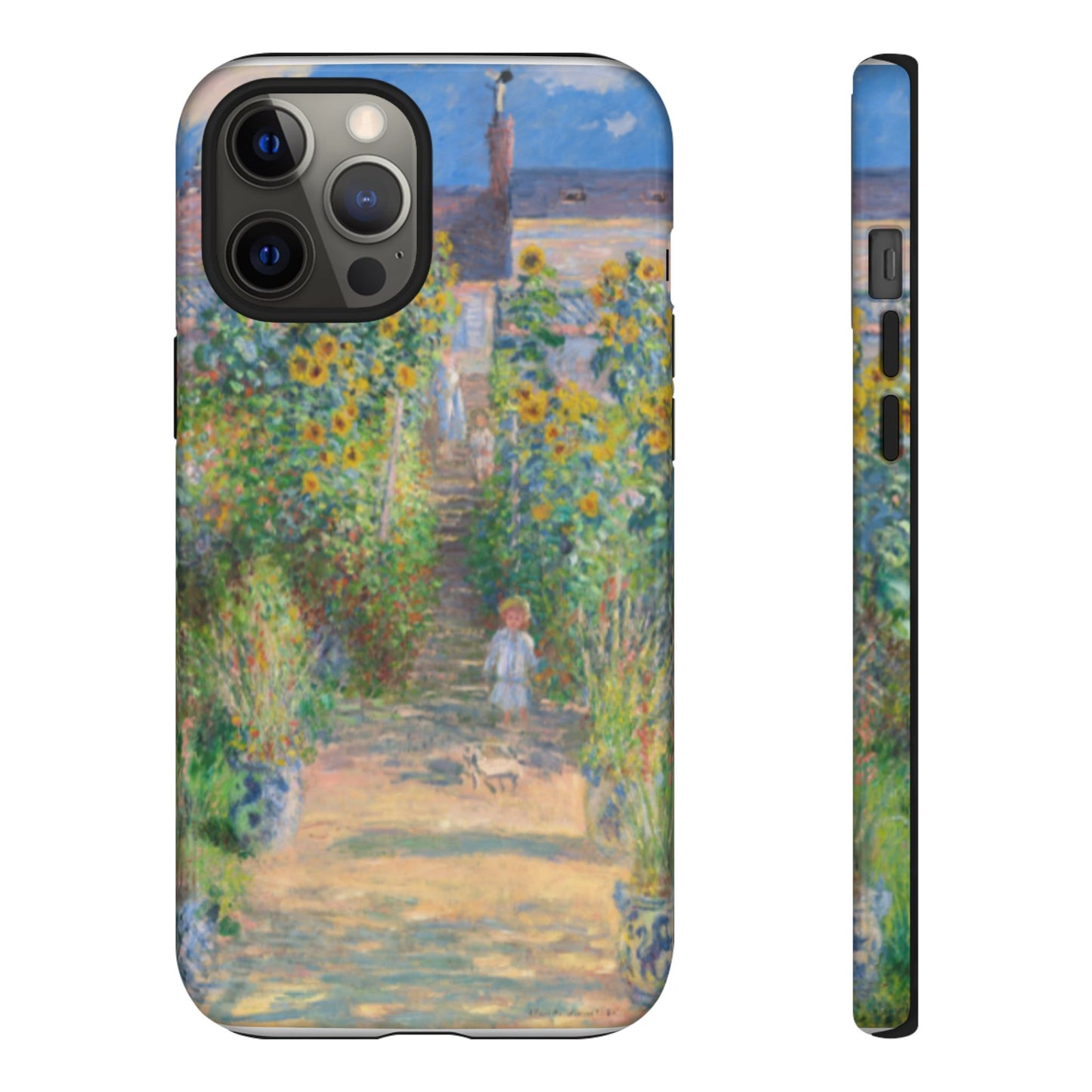 Claude Monet’s "The Artist’s Garden at Vétheuil" Phone Case