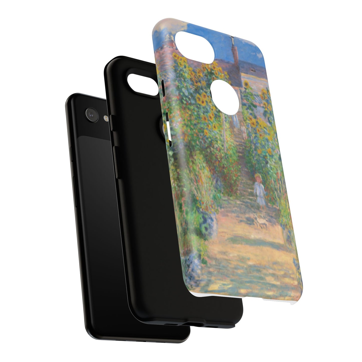 Claude Monet’s "The Artist’s Garden at Vétheuil" Phone Case