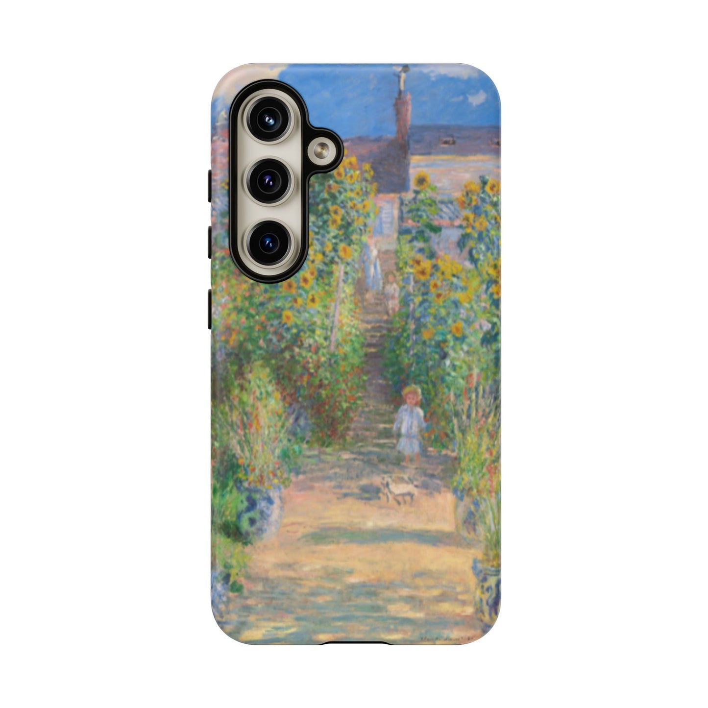 Claude Monet’s "The Artist’s Garden at Vétheuil" Phone Case