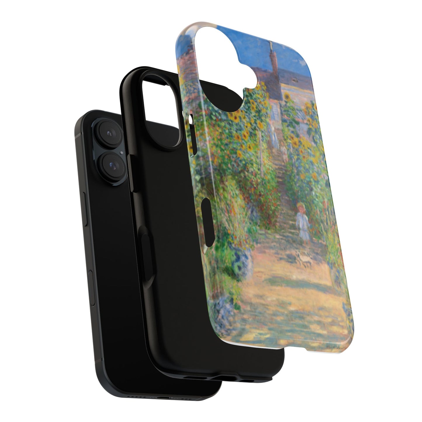 Claude Monet’s "The Artist’s Garden at Vétheuil" Phone Case