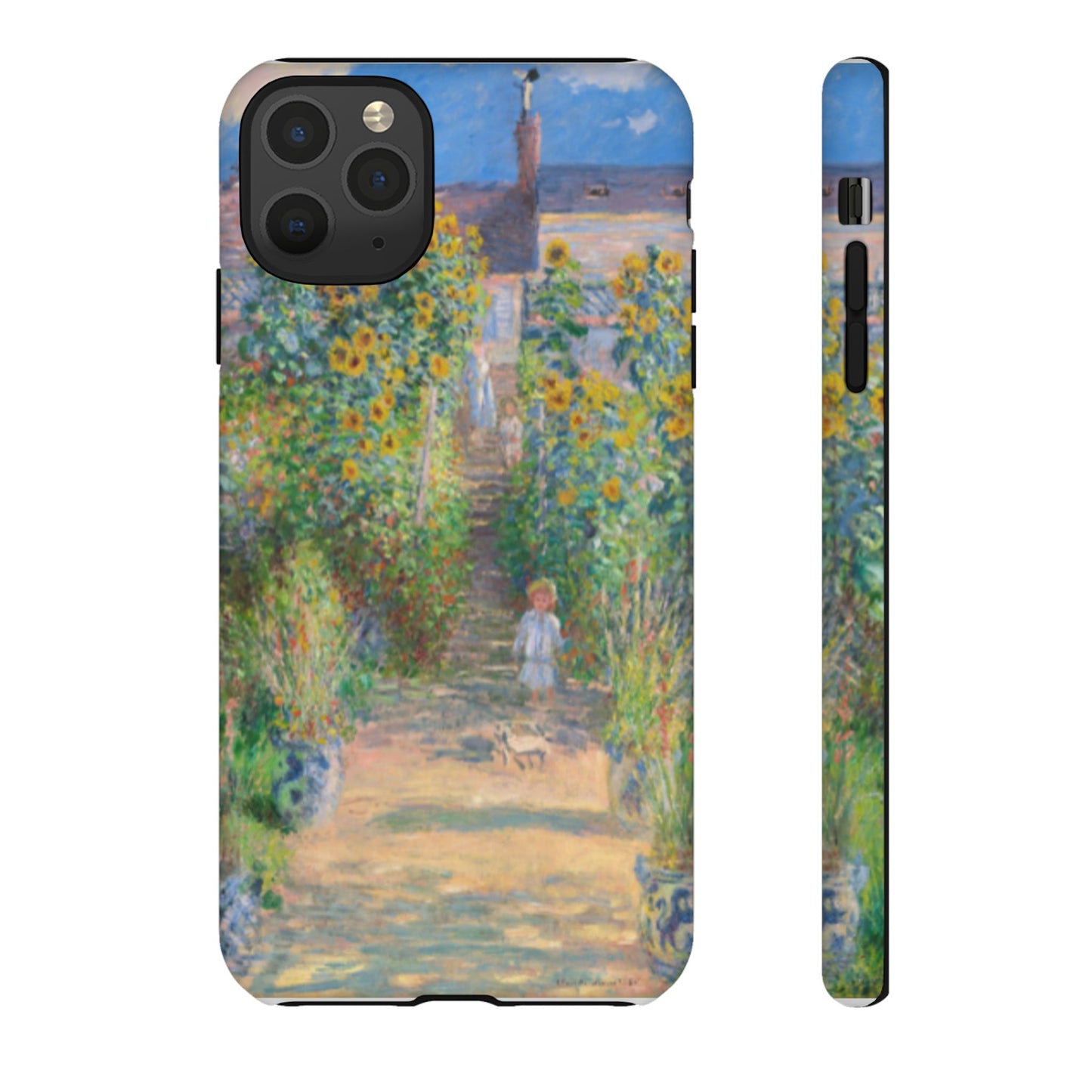 Claude Monet’s "The Artist’s Garden at Vétheuil" Phone Case