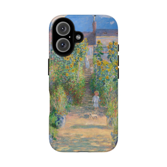 Claude Monet’s "The Artist’s Garden at Vétheuil" Phone Case