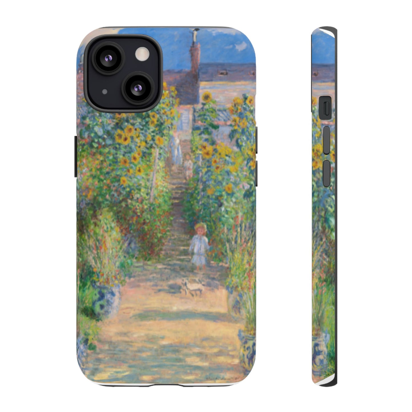 Claude Monet’s "The Artist’s Garden at Vétheuil" Phone Case