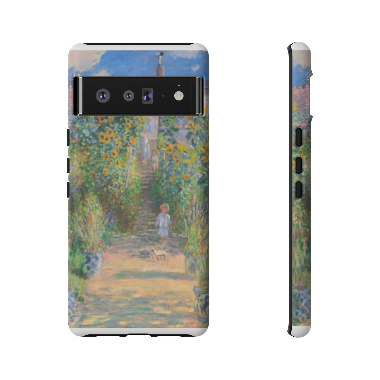 Claude Monet’s "The Artist’s Garden at Vétheuil" Phone Case