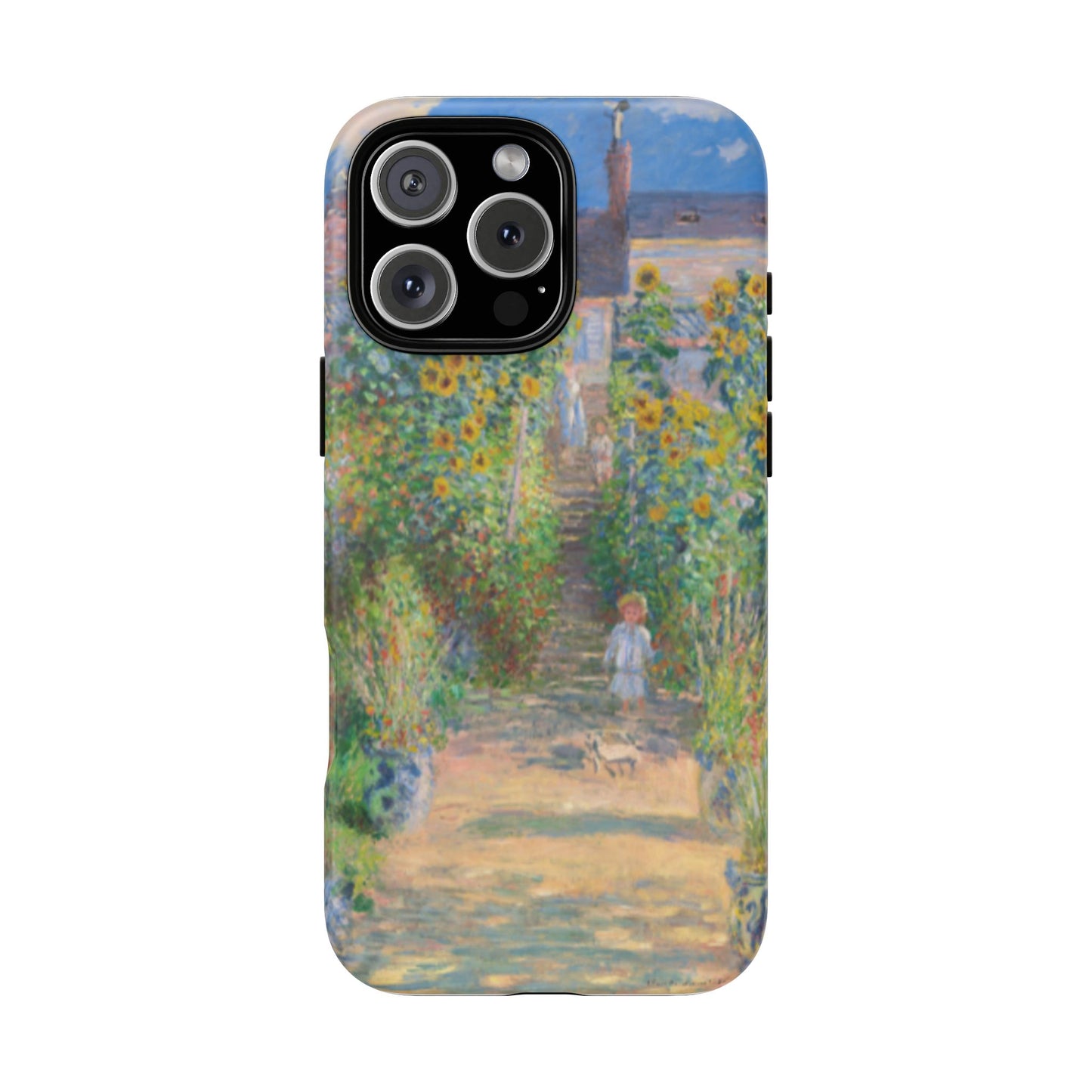 Claude Monet’s "The Artist’s Garden at Vétheuil" Phone Case