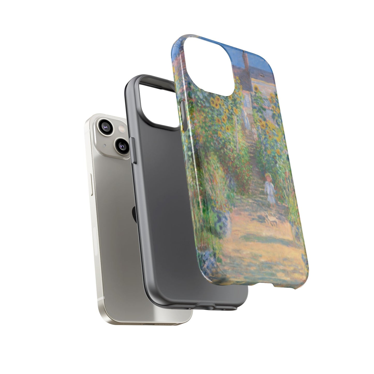 Claude Monet’s "The Artist’s Garden at Vétheuil" Phone Case