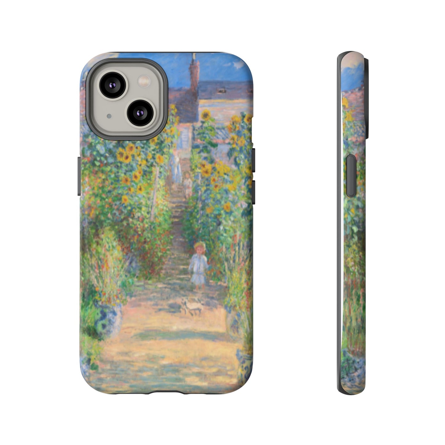 Claude Monet’s "The Artist’s Garden at Vétheuil" Phone Case