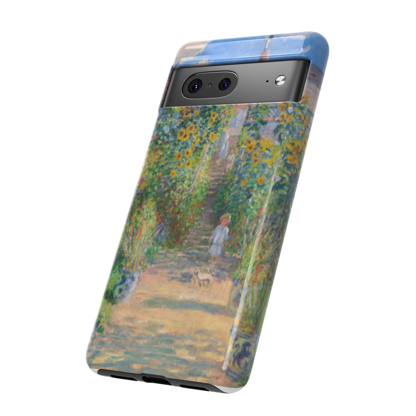 Claude Monet’s "The Artist’s Garden at Vétheuil" Phone Case